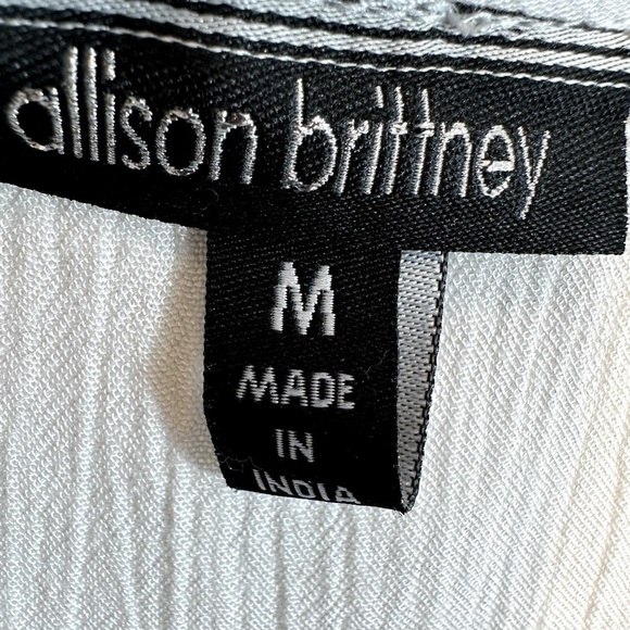 Allison Brittney White Tiered Crochet Lace Trim Spaghetti Straps Boho Maxi Dress - Picture 3 of 12